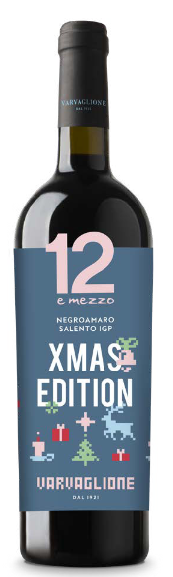 Negroamaro del Salento 12 E Mezzo 2021 IGP Xmas - Varvaglione, 0,75l