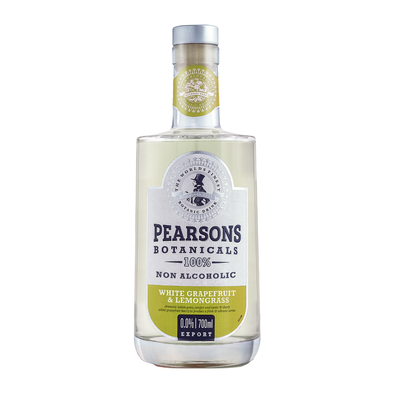 Pearsons - White Grapefruit & Lemongrass, 0%, 0,7l