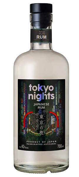 Tokyo Nights Japanese Rum, 40%, 0,7l