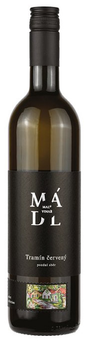 Tramín červený, 2023, pozdní sběr, polosuché, Mádl, 0,75l (holá lahev)