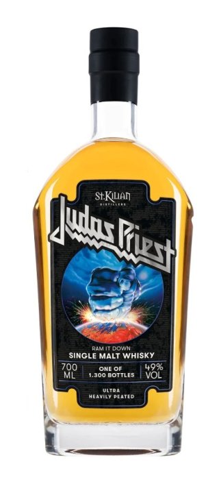 Judas Priest RAM IT DOWN Ultra Heavily Peated Single Malt Whisky, 49%, 0,7l