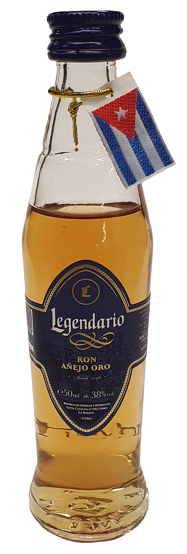 Legendario Aňejo Oro 0,05l 38%