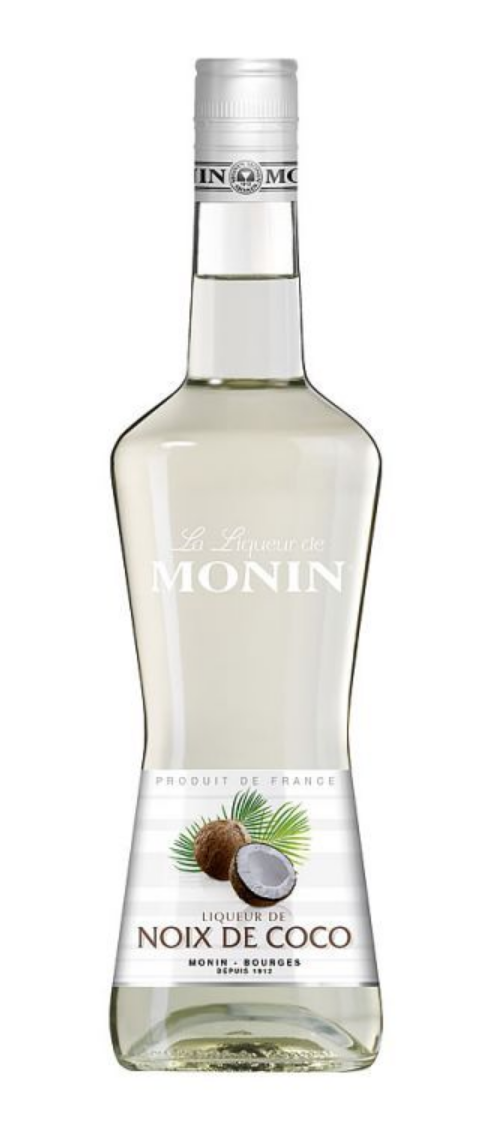 Monin Coco liqueur (kokosový likér), 20%, 0,7l (holá lahev)