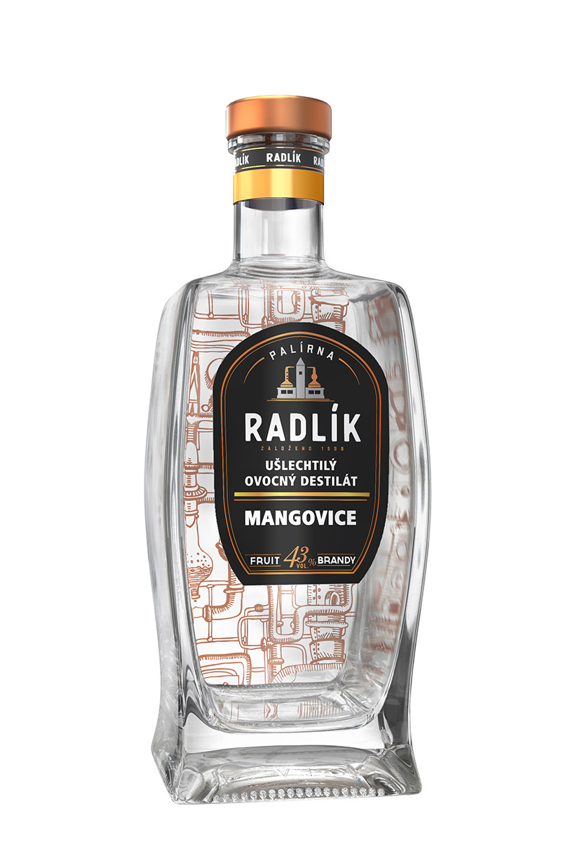 Radlík Mangovice 0,5l 43%