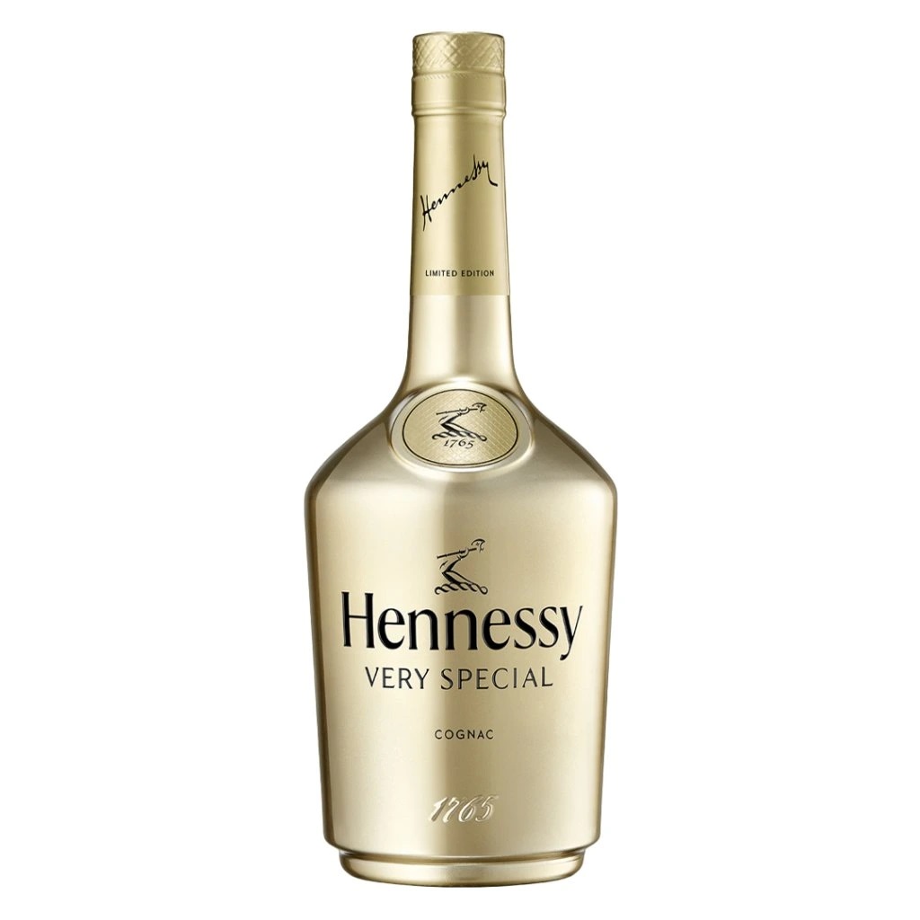 Cognac Hennessy VS - Zlatá láhev Limited edition 40% 0,7 l (holá láhev)