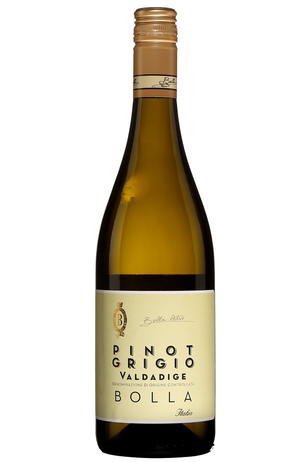 Bolla Retro Pinot Grigio Delle Venezie DOC 2022, 0,75l