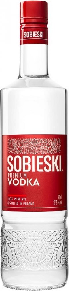 Sobieski Premium Vodka 40% 0,7 l (holá láhev)