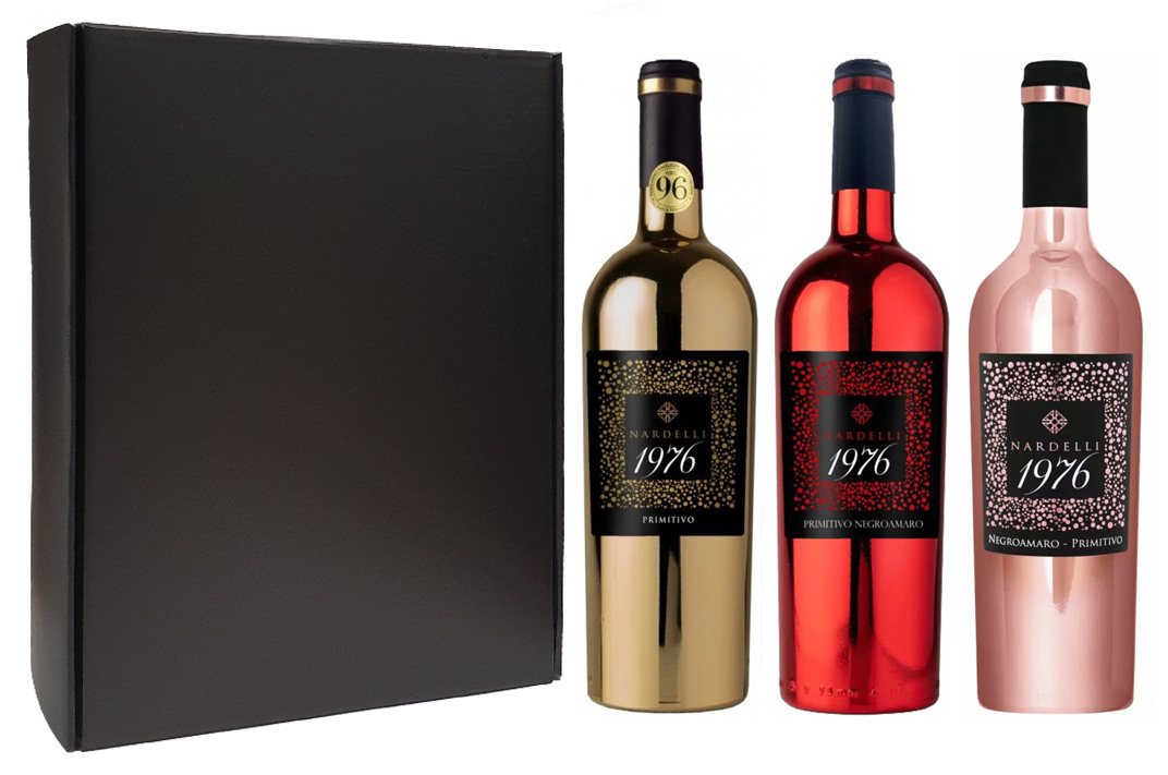 Nardelli Sada 3 červených vín NARDELLI, 3x0,75l