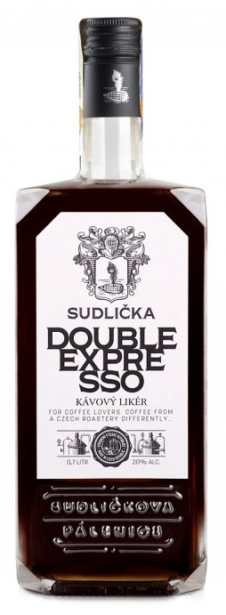 Kávový likér Double Expresso 0,7l 20% Sudlička