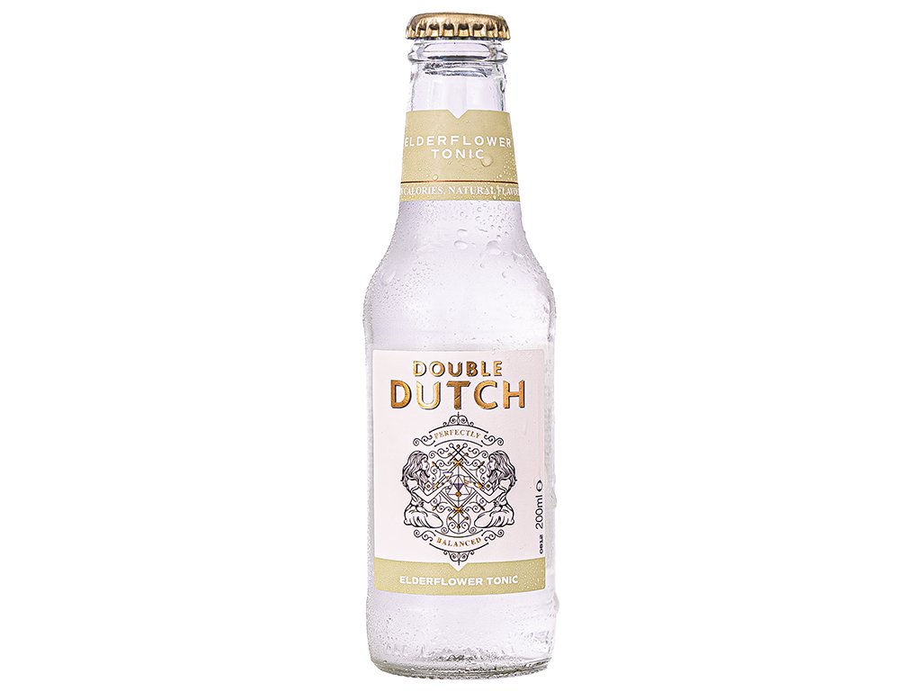 Double Dutch Elderflower Tonic, 200ml