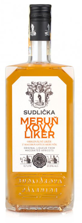 Meruňkový likér 0,7l 37,5% Sudlička