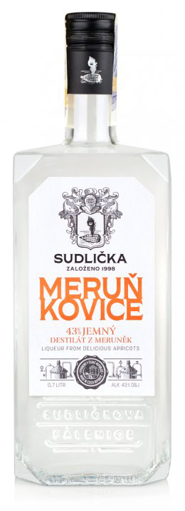 Sudlička Meruňkovice 0,7l 43%