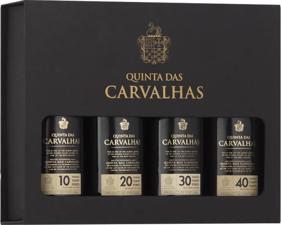 Real Companhia Velha Quinta das Carvalhas, miniset, 4x50ml