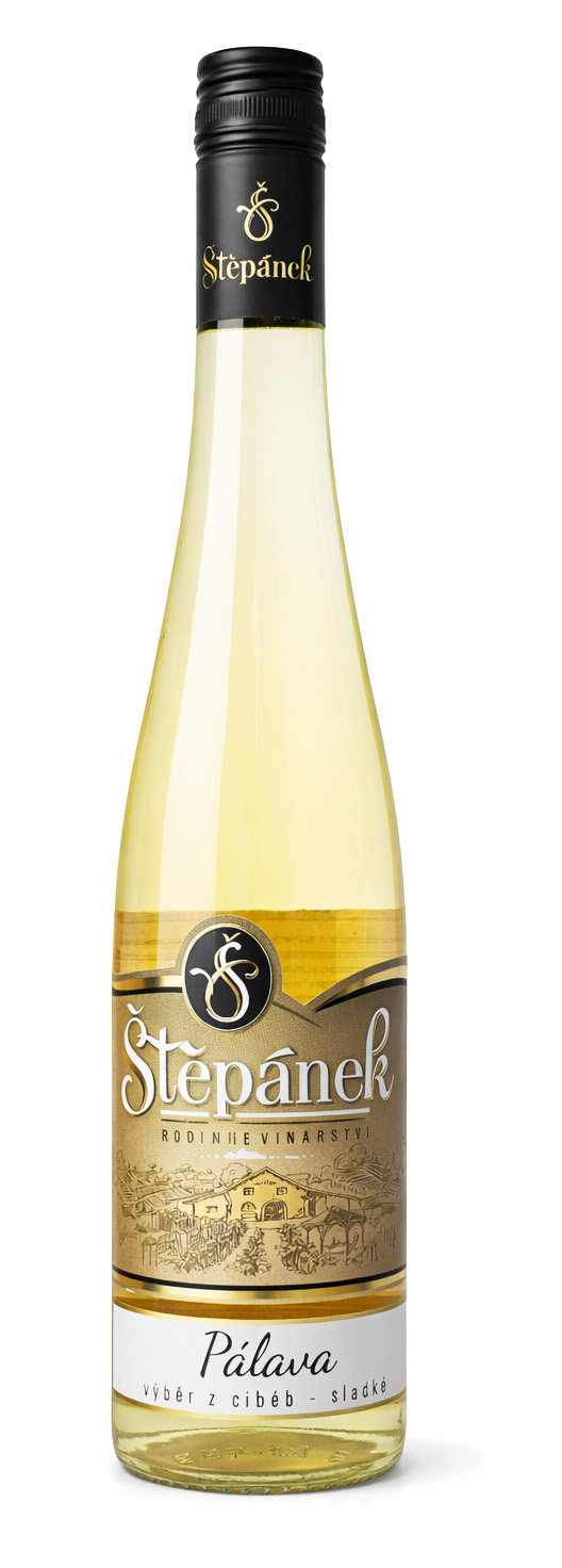 Pálava 2023 výběr z cibéb Vinařství Štěpánek 0,5l