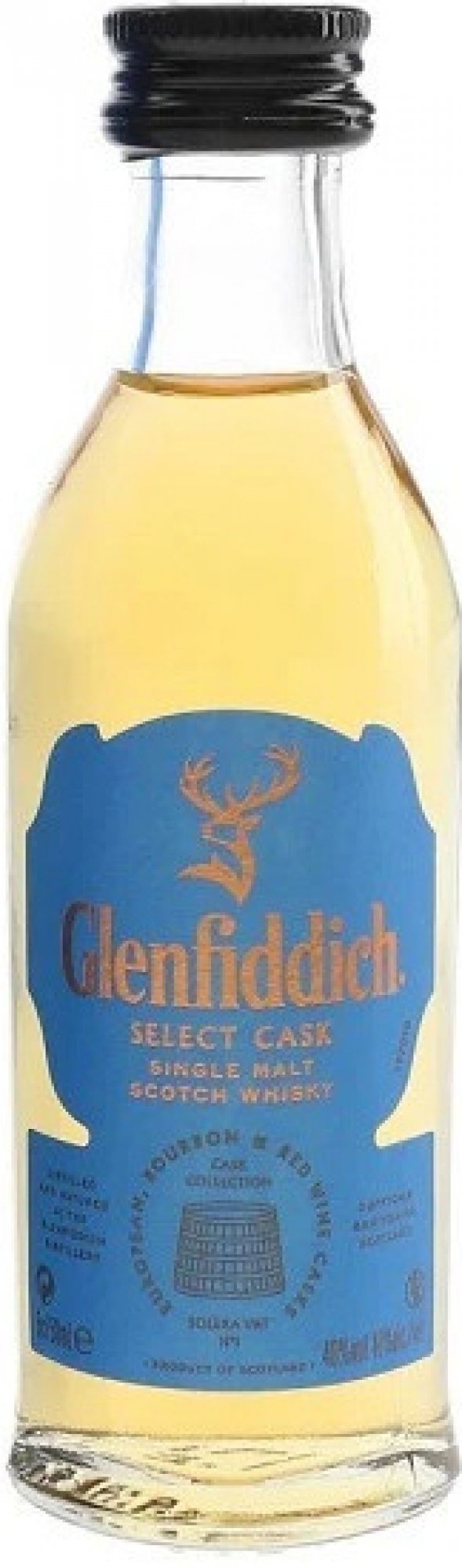Glenfiddich Cask Collection Select Cask 40% 0,05 l (holá láhev)