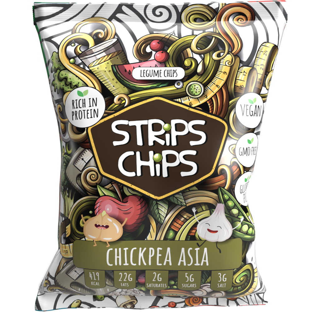 Strips Chips - Chickpea Asia, 90g