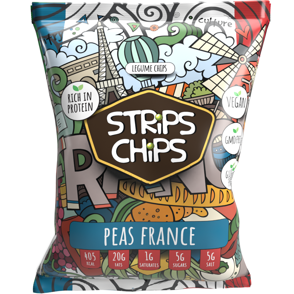Strips Chips - Peas France, 90g