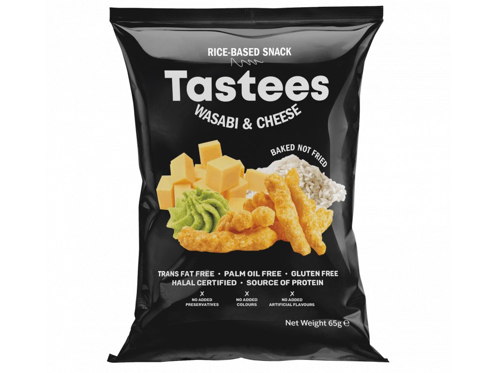 Tastees - Wasabi & Cheese, 65g