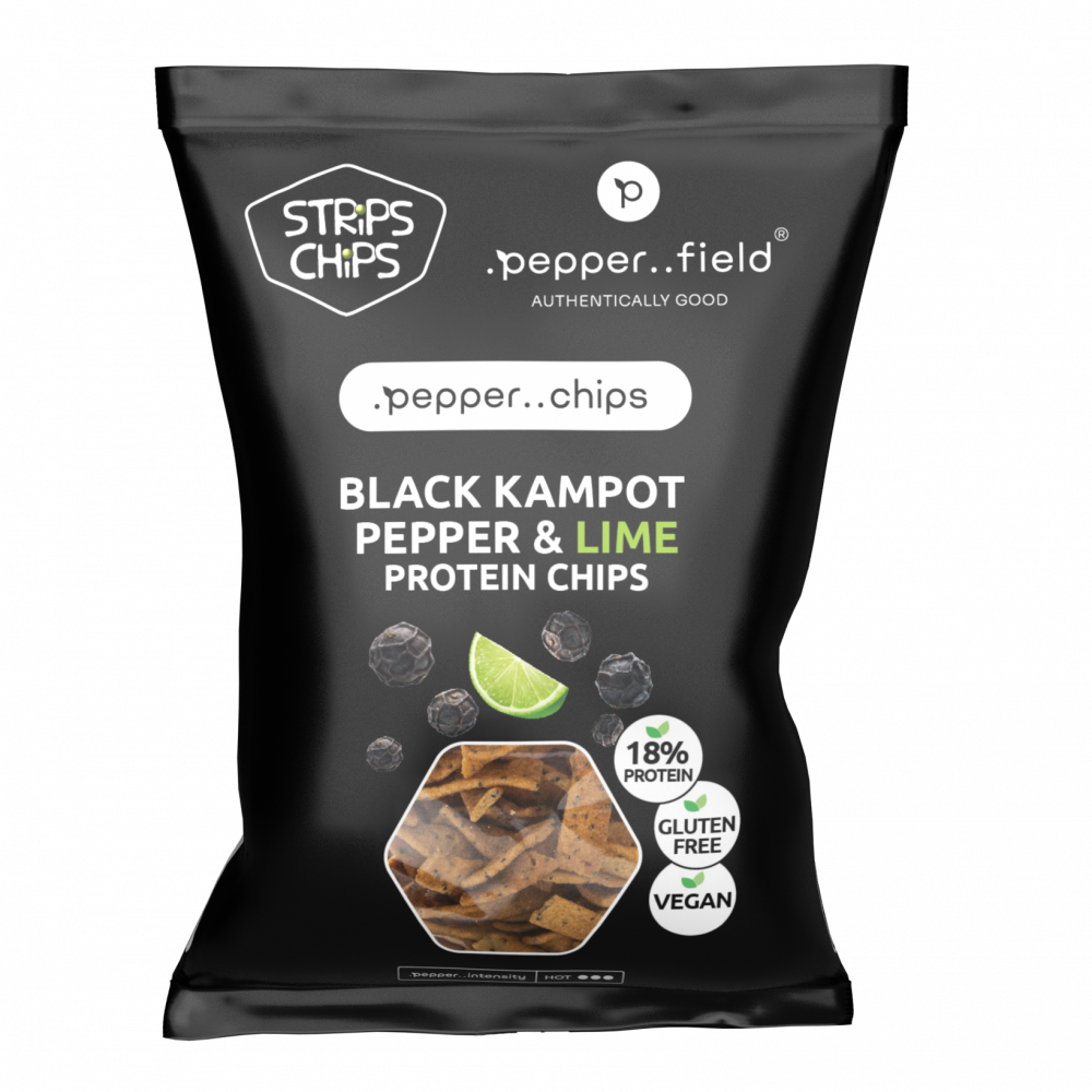 Black Kampot Pepper & Lime, 80g