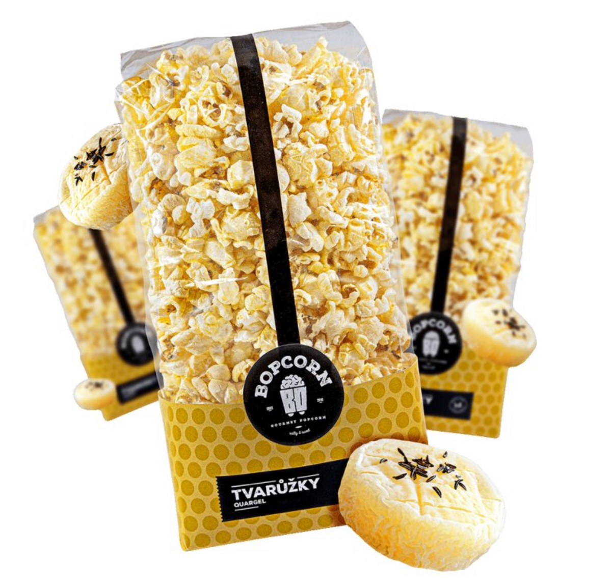 Bopcorn gourmet - Popcorn Tvarůžky, 60g