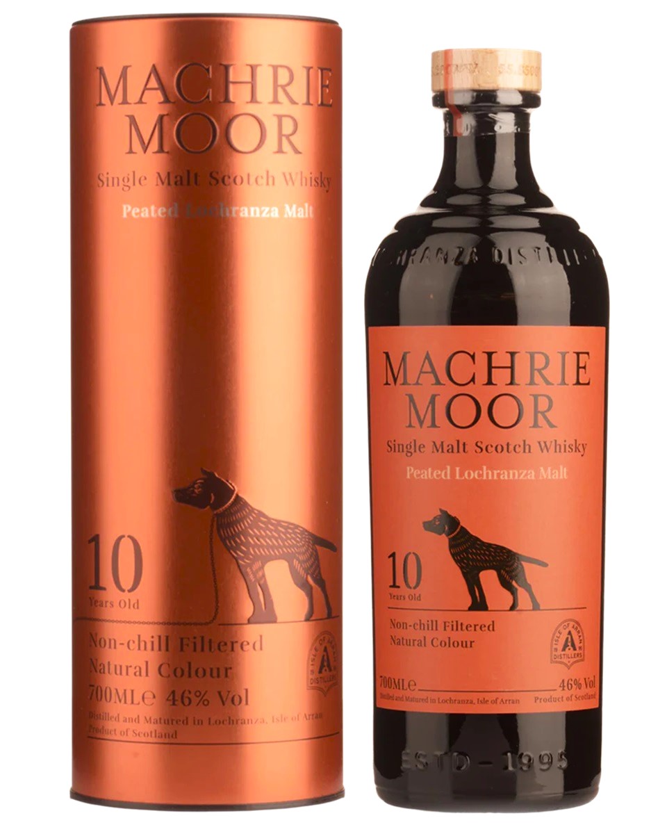 Arran Machire Moor 10y Peated Lochranza 46% 0,7 l (tuba)