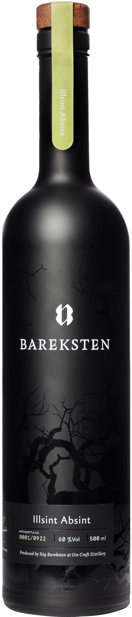 Bareksten Absinth Illsint 60% 0,5 l (holá láhev)