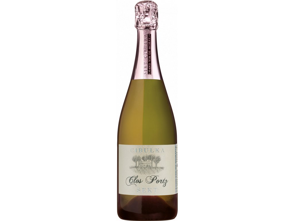 Vino Cibulka SEKT Clos Portz 2020, Brut Nature, Cibulka, 0,75l