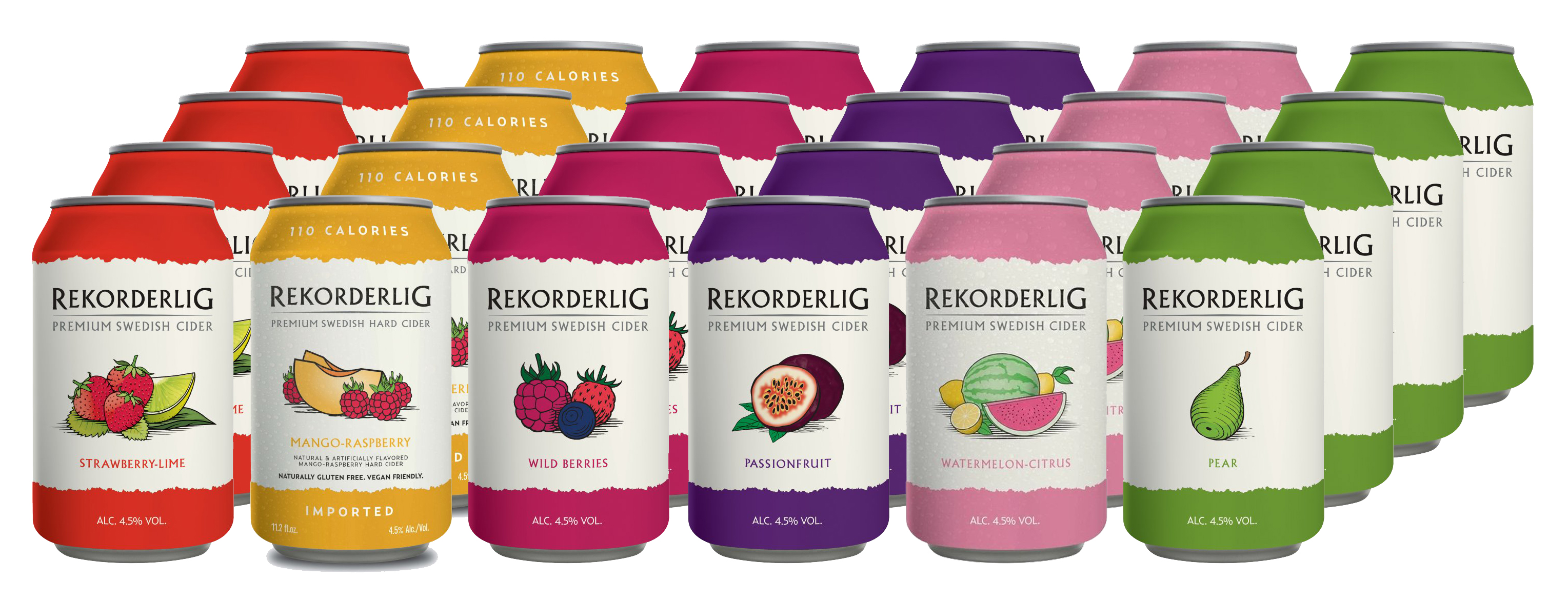 Degustační balíček Rekorderlig Cider, 24x0,33l