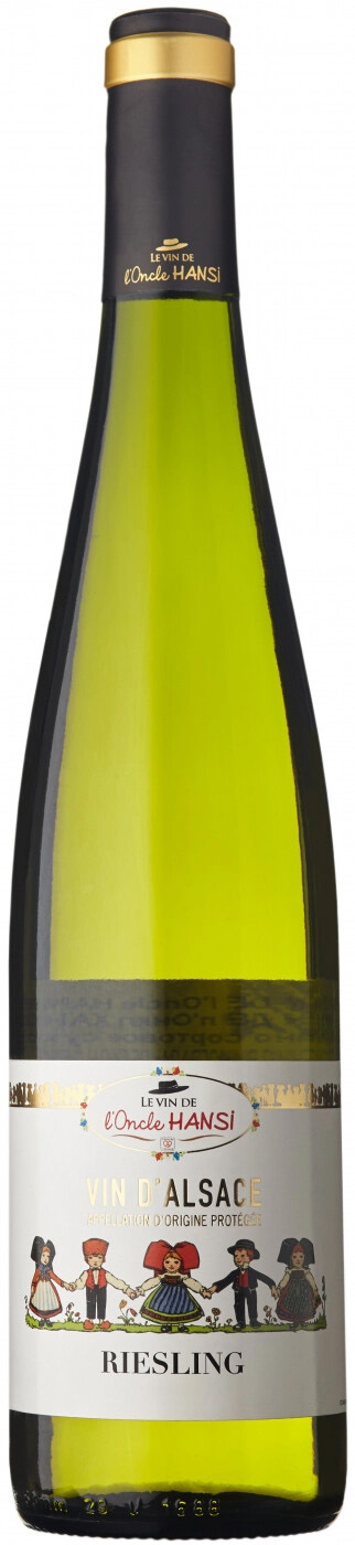 Riesling Vin D´Alsace l´Oncle Hansi 2022, 0,75l