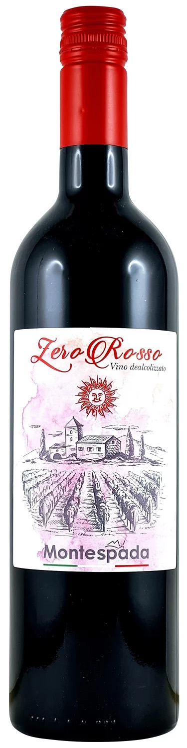 Montespada Rosso Zero 0,75l 0%