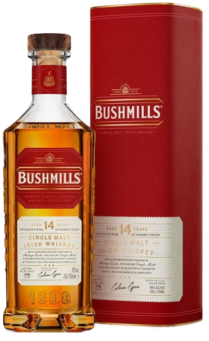 Bushmills 14 yo 40% 0,7l