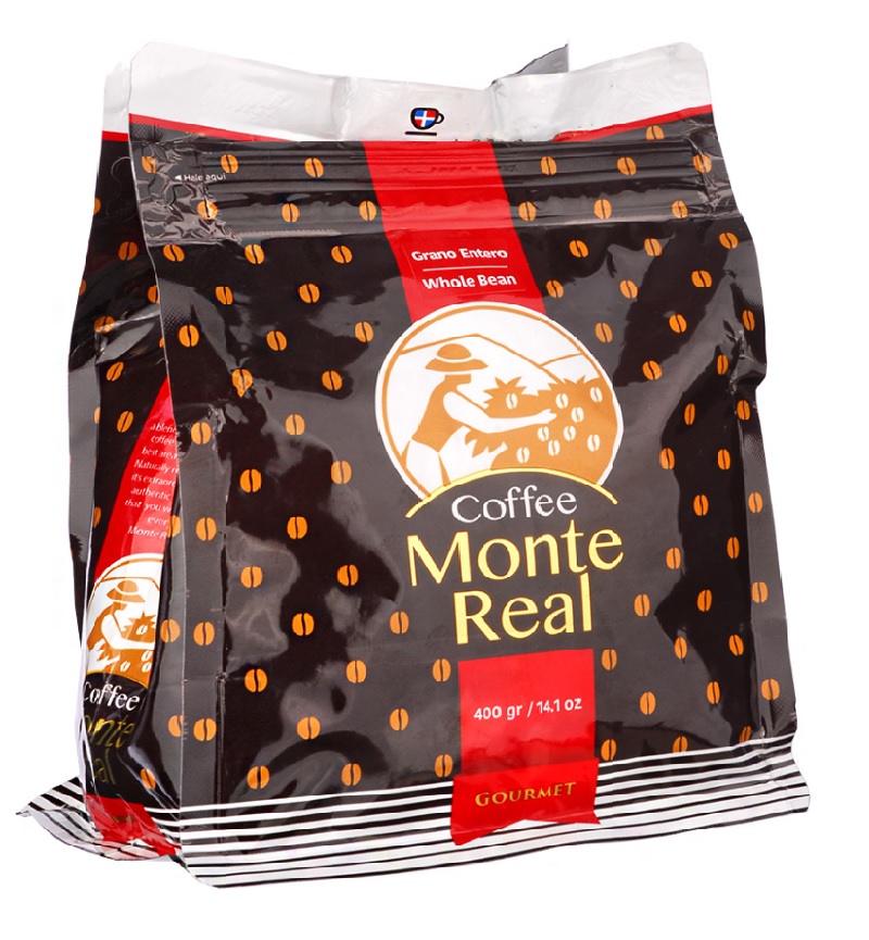 Monte Real Dominican Roasted Bean Coffee, 400g