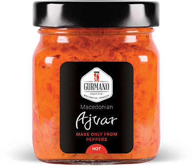 Gurmano Ajvar HOT pálivý, 300g