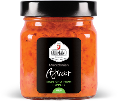 Gurmano Ajvar MILD jemný, 300g
