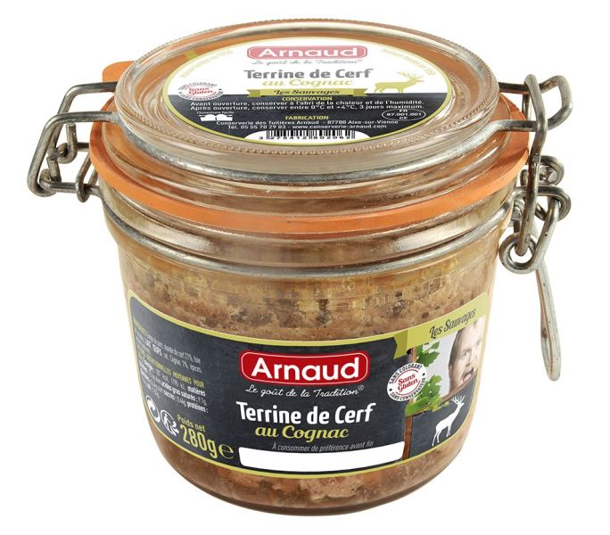 Arnaud Jelení terina s Koňakem, 280g