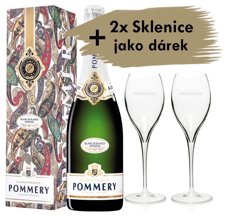 Champagne Pommery Apanage Blanc de Blanc, 0,75l