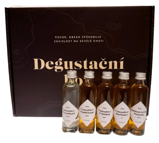 Fine Labels Degustační box RUM 5x0,04l