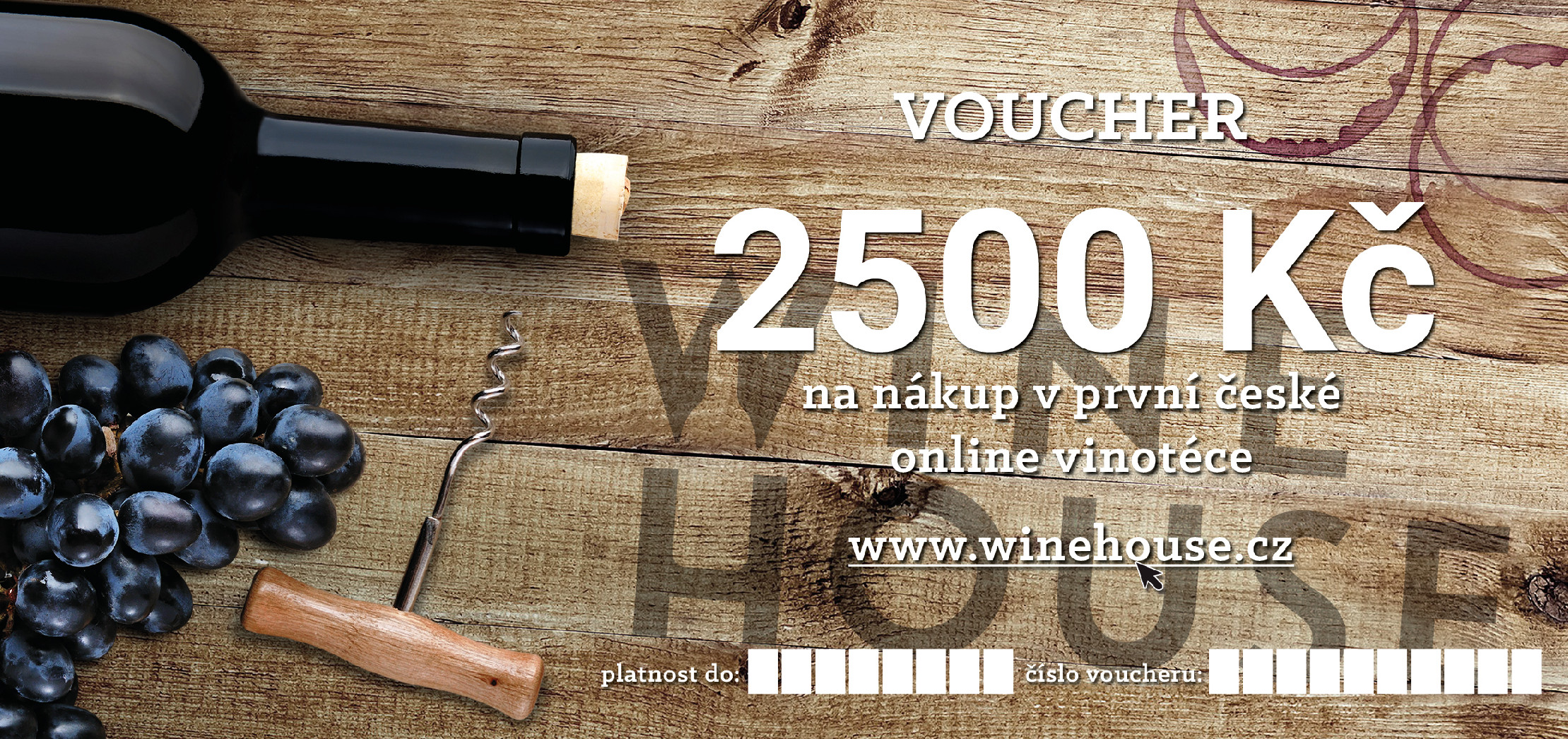 Dárkový poukaz 2500, elektronický