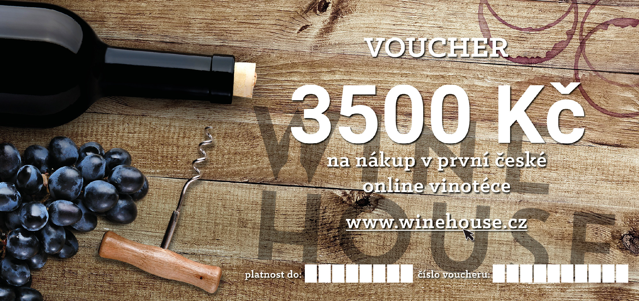 Dárkový poukaz 3500, elektronický