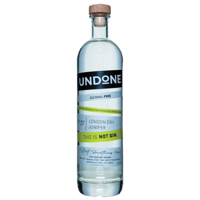 UNDONE - London Dry Juniper - Not Gin, 0%, 0,7l