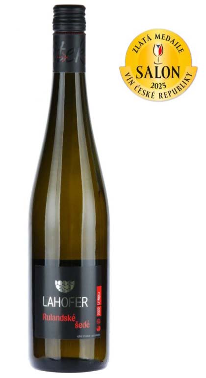 Vinařství Lahofer Rulandské šedé, 2022, výběr z bobulí, U Hájku, polosladké, Lahofer, 0,75l