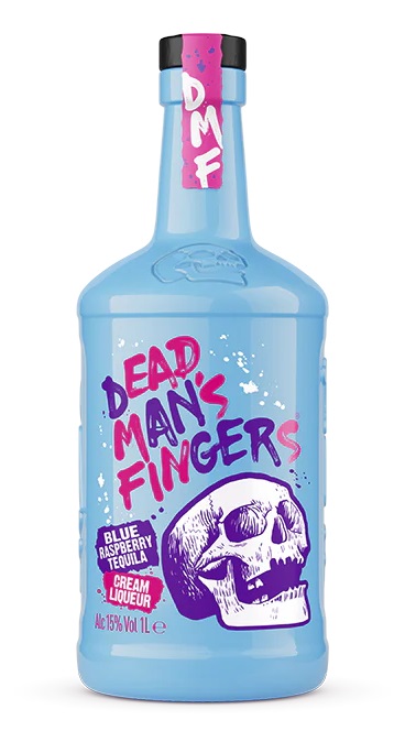 Dead Mans Fingers Blue Raspberry Tequila Cream Liqueur, 15%, 0,7l