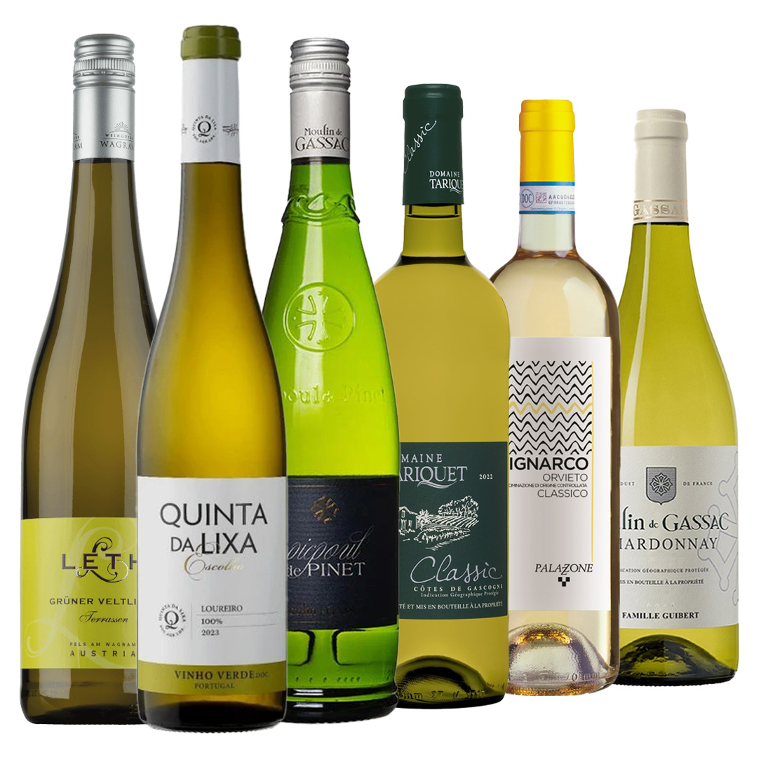 Sada 6 jarních vín, 6x0,75l