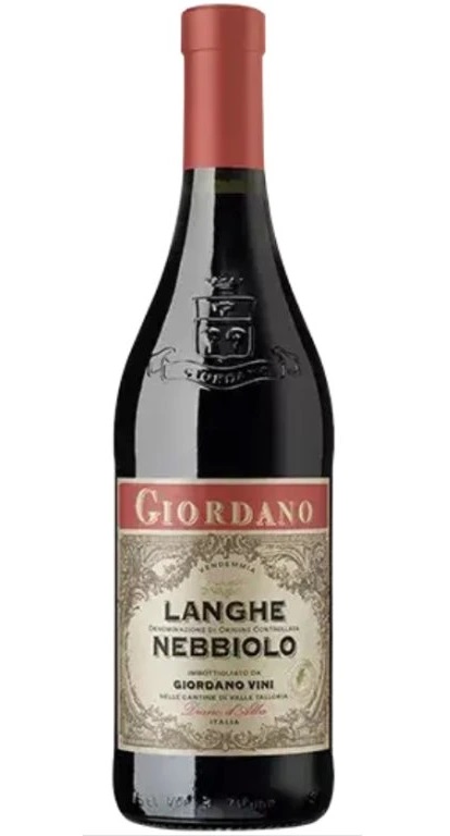 Giordano - Nebbiolo Langhe DOC 2022, 0,75l
