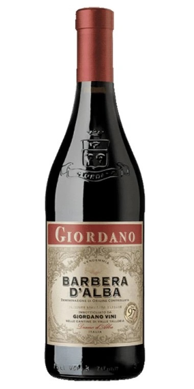 Giordano - Barbera d´Alba DOC 2021, 0,75l