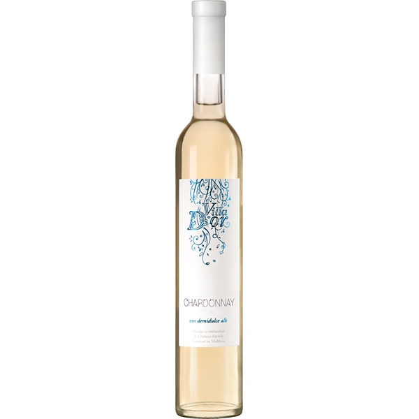 Villa D´Or Chardonnay, polosladké, 0,5l