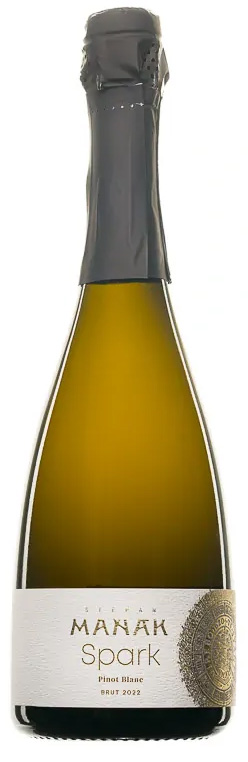 Vinařství Maňák Spark Pinot Blanc Brut 2022, Maňák, 0,75l