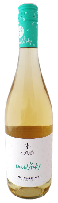 Bublinky Veltlínské zelené, polosuché, Žůrek, 0,75l