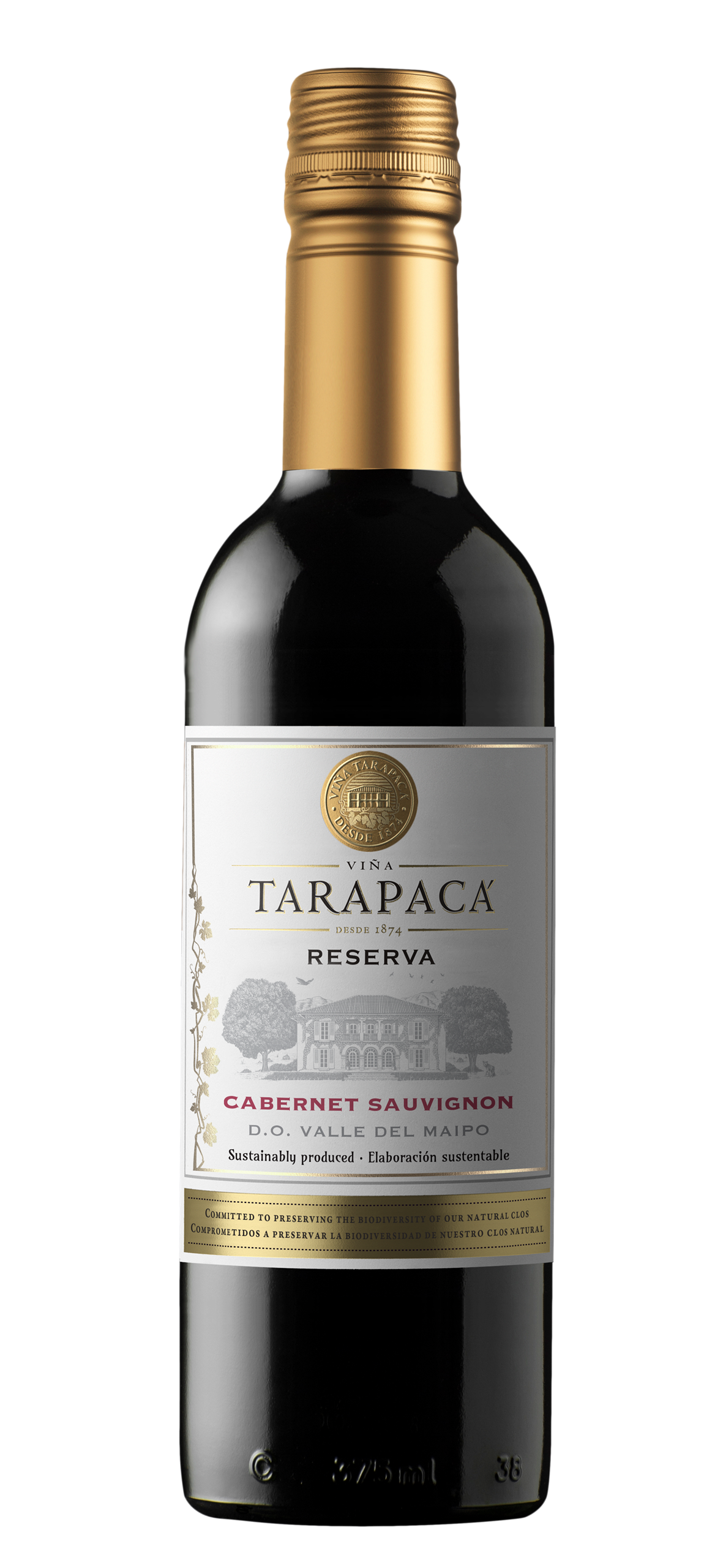 Tarapacá, Cabernet sauvignon, 2022, Reserva, 0,375l