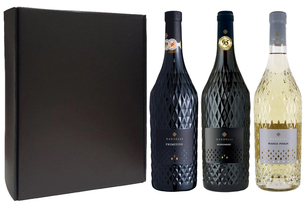 Dárková sada 3 vín Nardelli Diamond, 3x0,75l